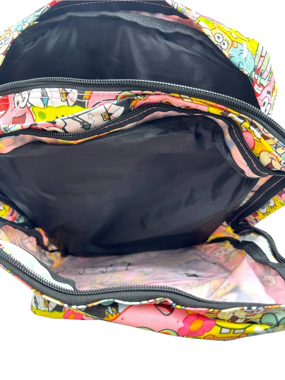 Mad Engine SpongeBob SquarePants Bikini Bottom Friends Multi Character Backpack - Picture 7 of 16